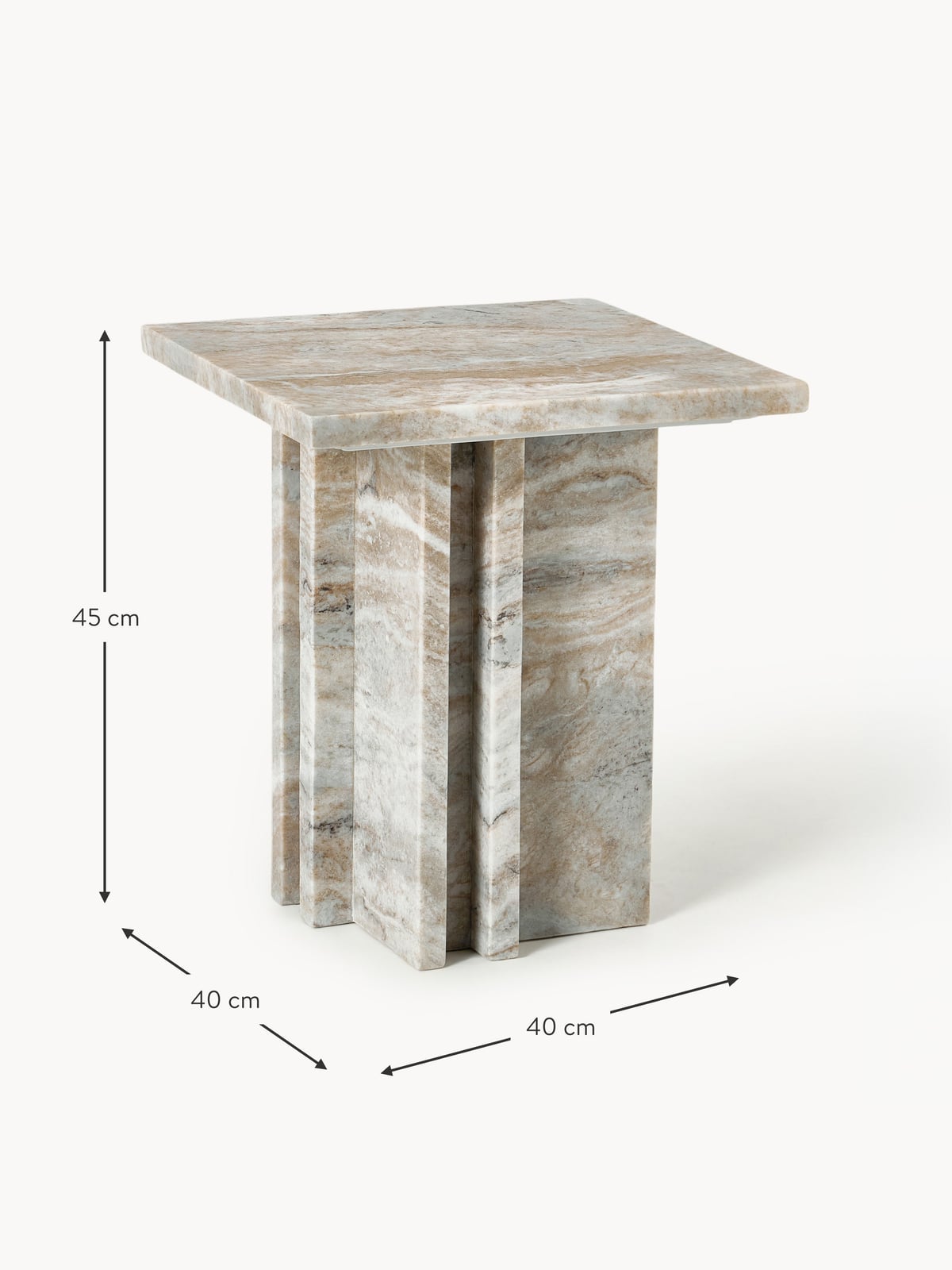 Penrose Marble Side Table