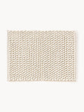 Penrose Soft Bath Mat in A Loop Design
