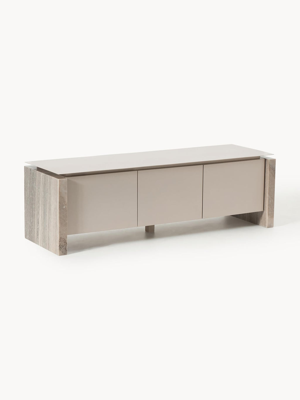 Petersham Marble and Metal Lowboard
