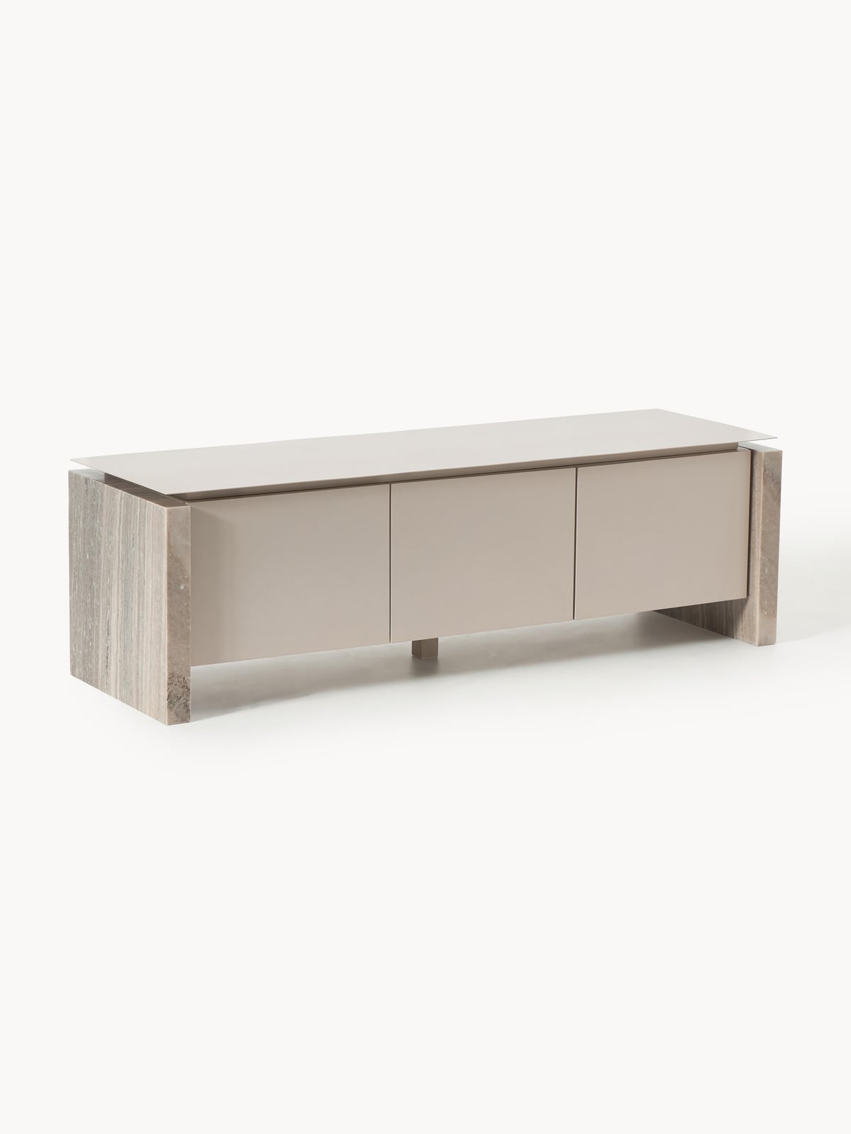Petersham Marble and Metal Lowboard
