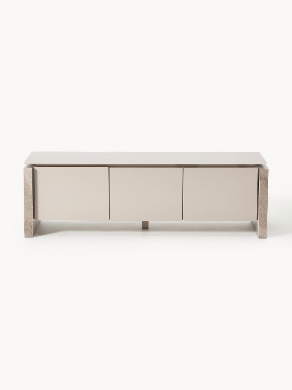 Petersham Marble and Metal Lowboard