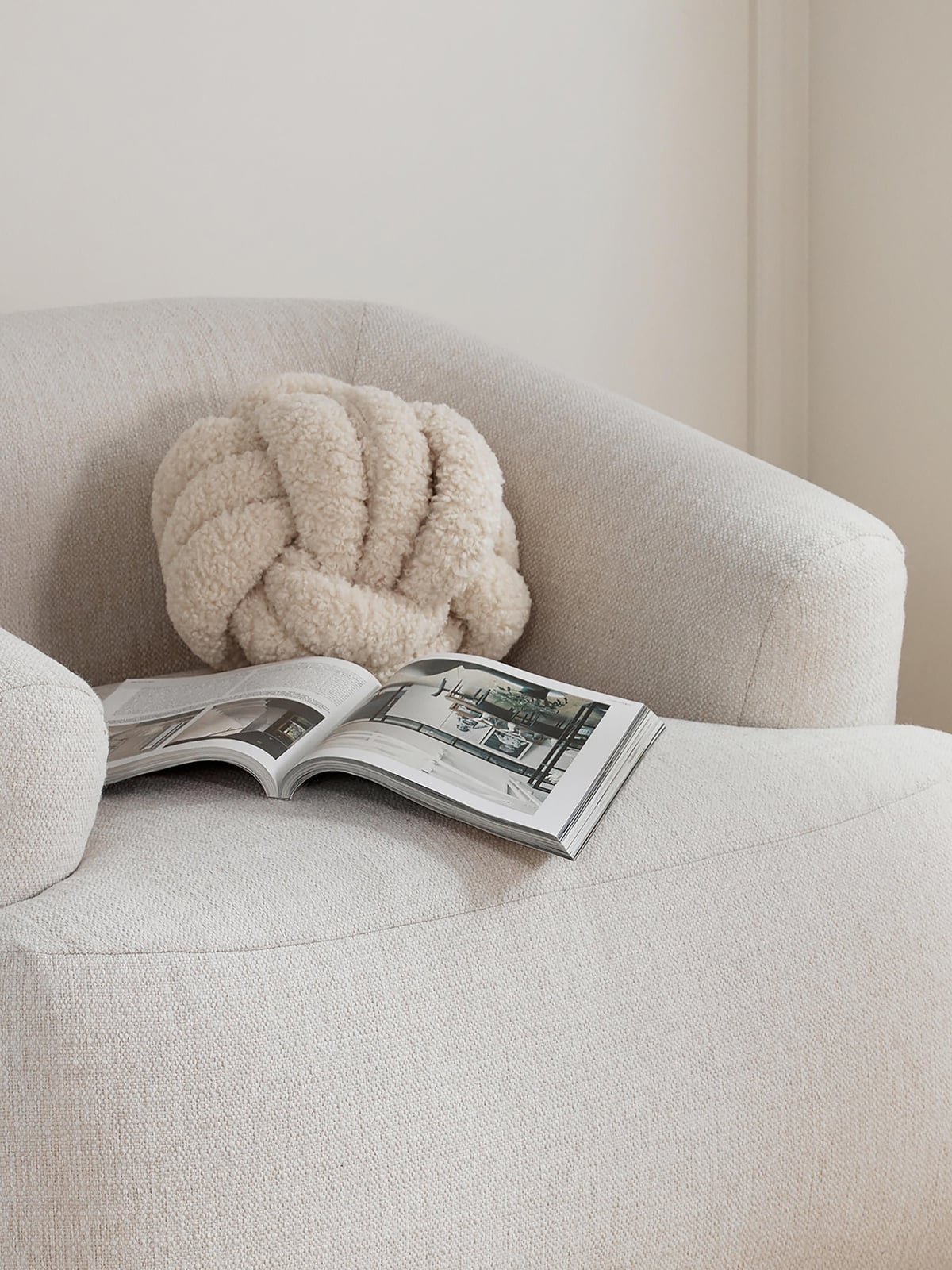Petersham Teddy Knot Cushion