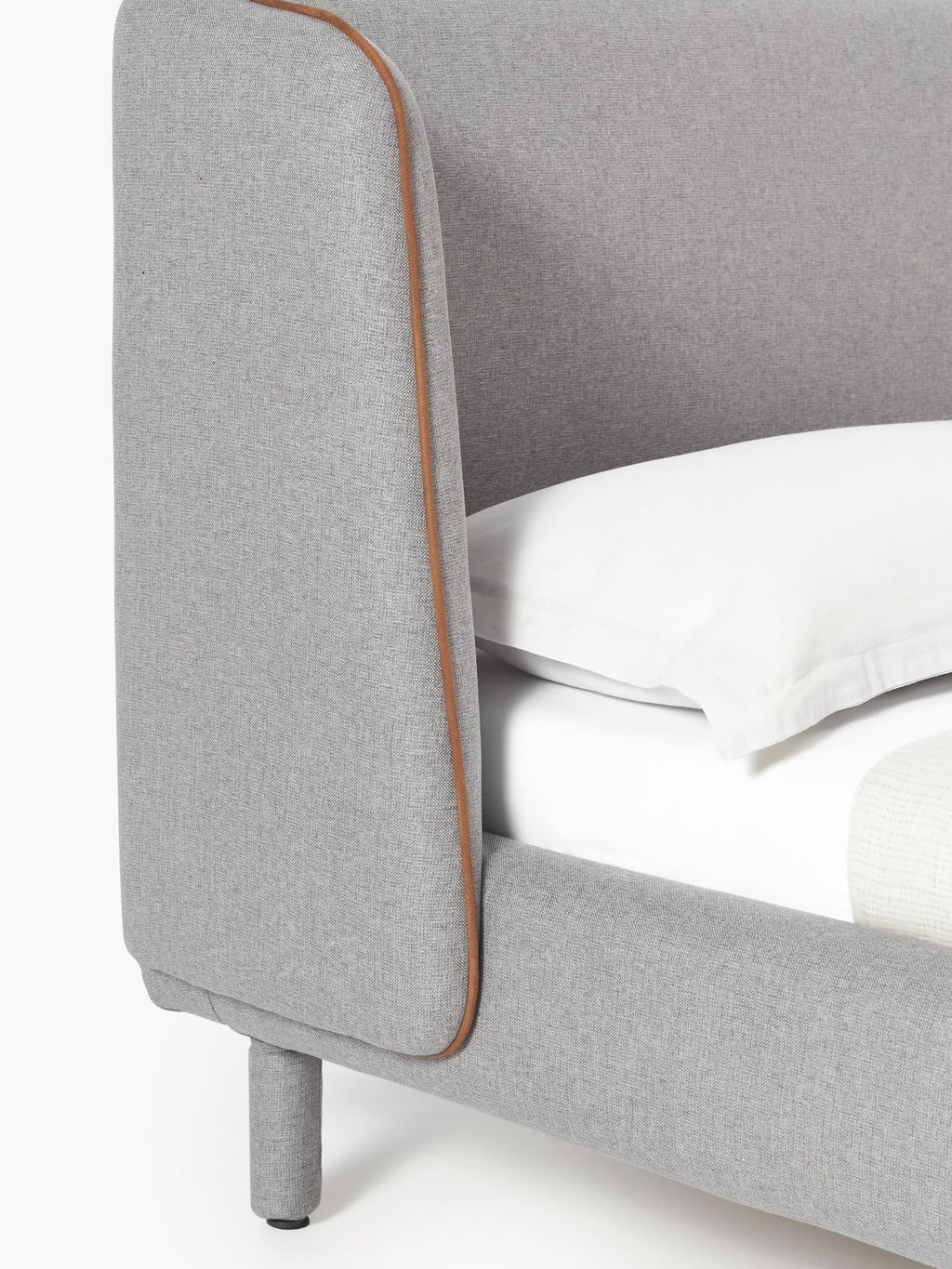 Peveril Upholstered Bed with Headboard