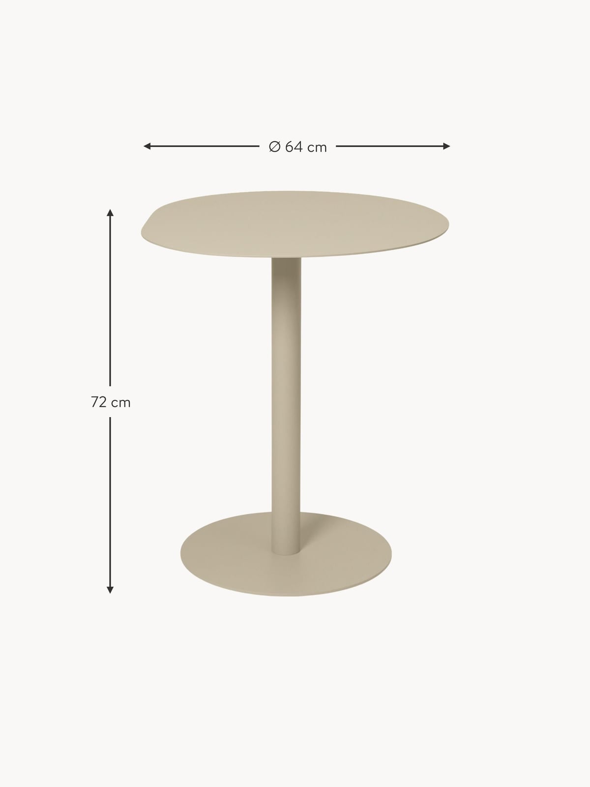 Pickering Organic-Shaped Dining Table