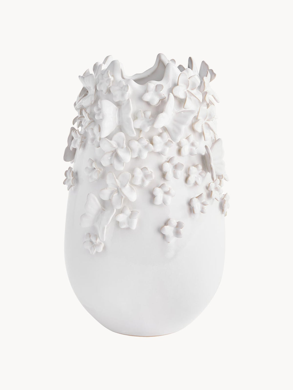 Pickering Vase with 3D Decoration, H 35 cm