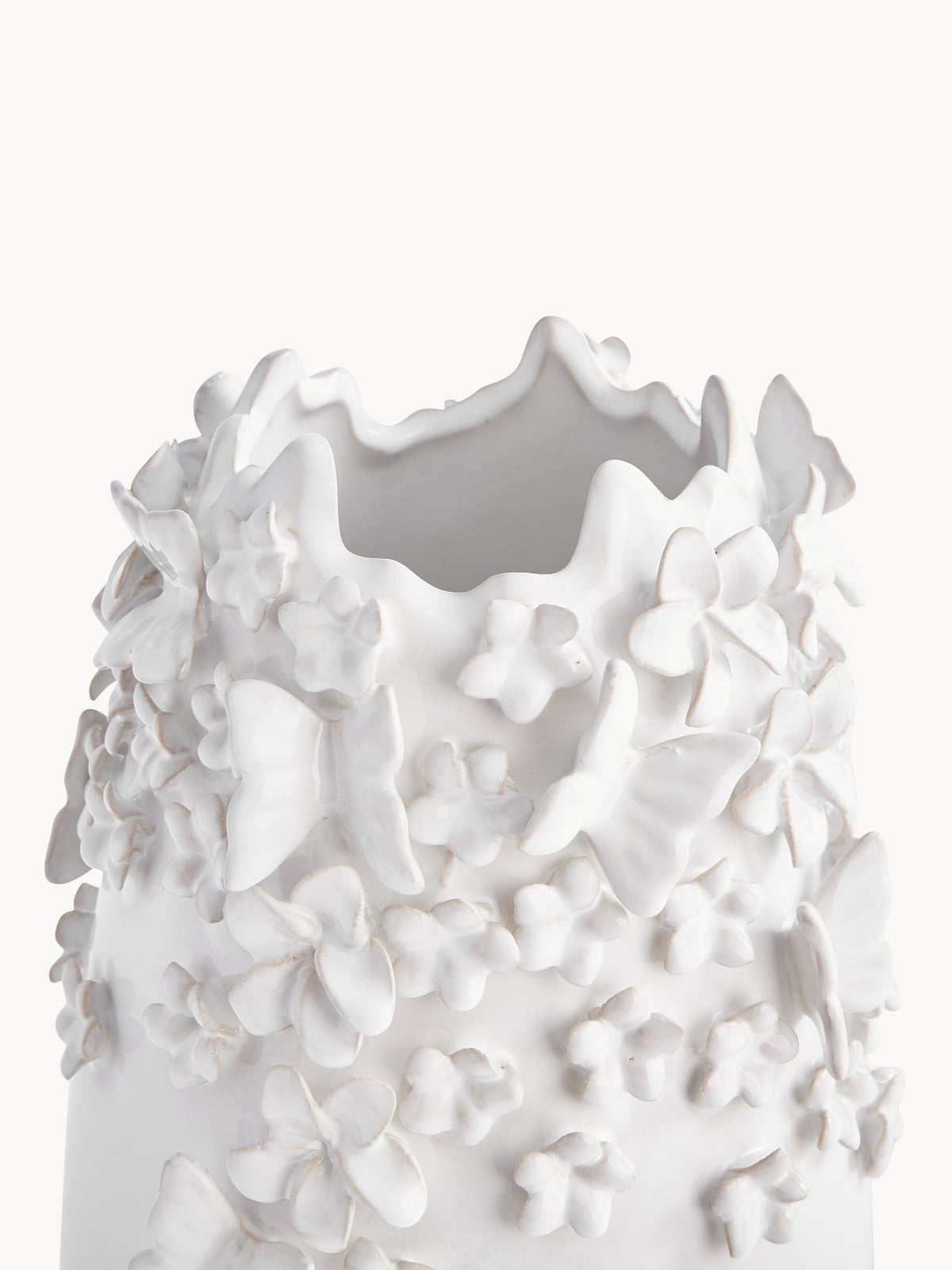 Pickering Vase with 3D Decoration, H 35 cm