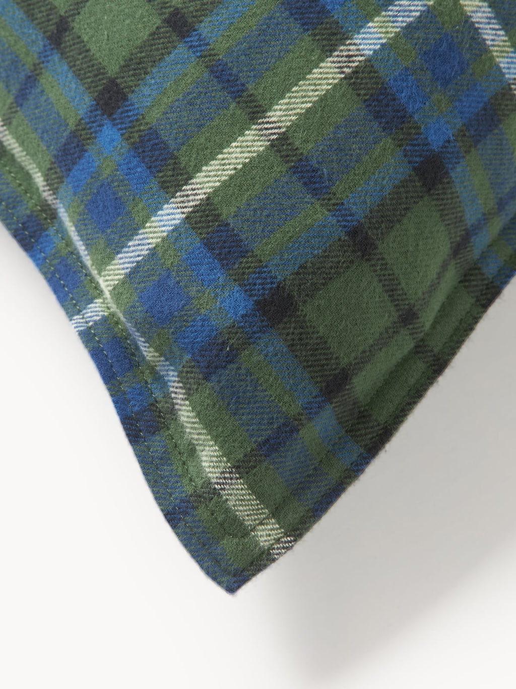 Presley Checked Flannel Duvet Cover