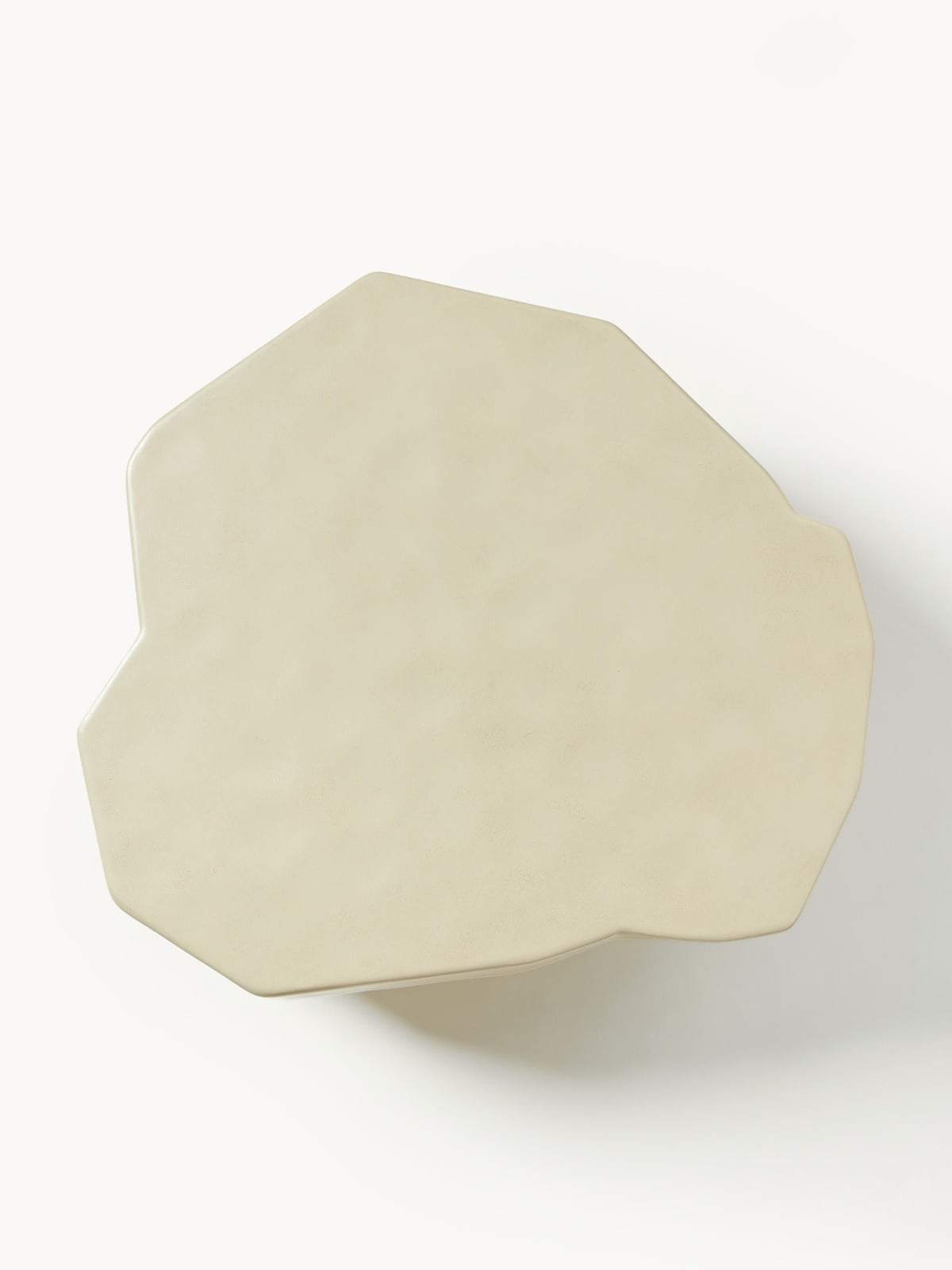 Presley Organic Shape Concrete Coffee Table