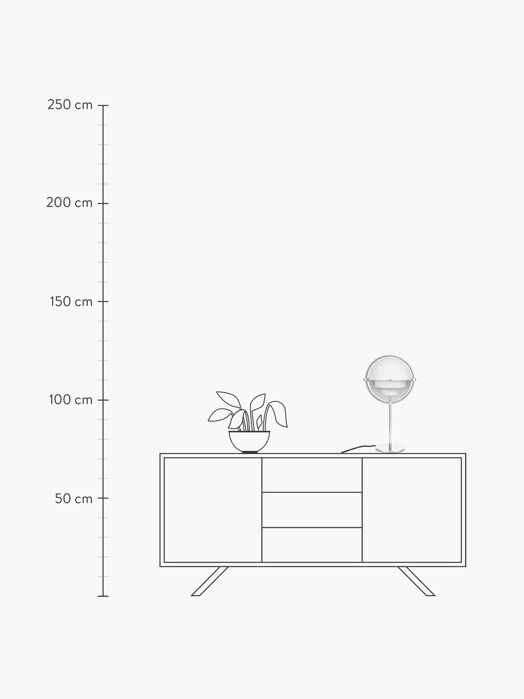 Quarley Multi-Lite Large Adjustable Table Lamp