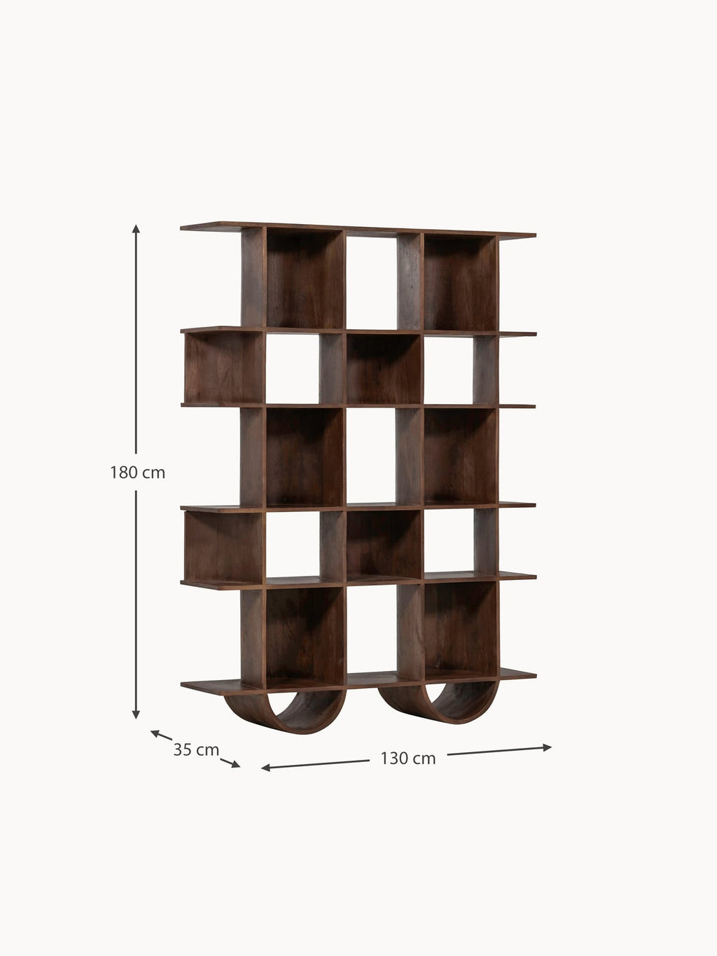 Quenby Mango Wood Shelving Unit