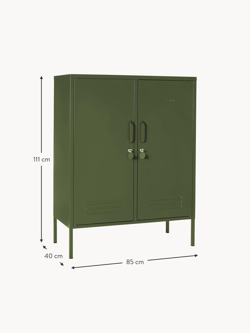 Quenby Metal Highboard The