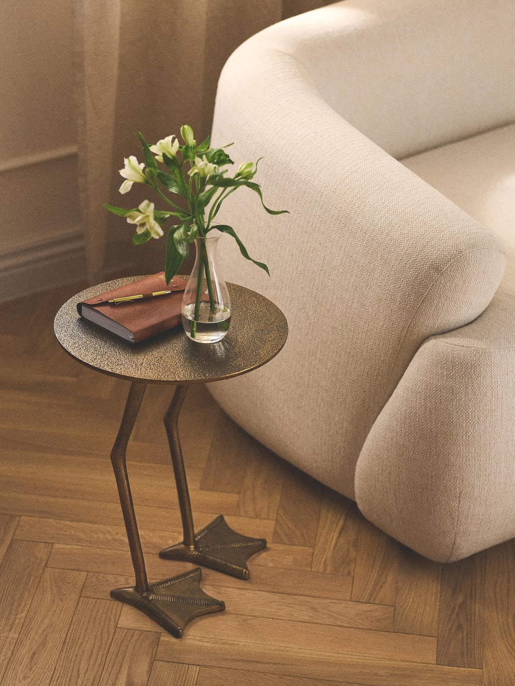 Quernmore Decorative Metal Side Table