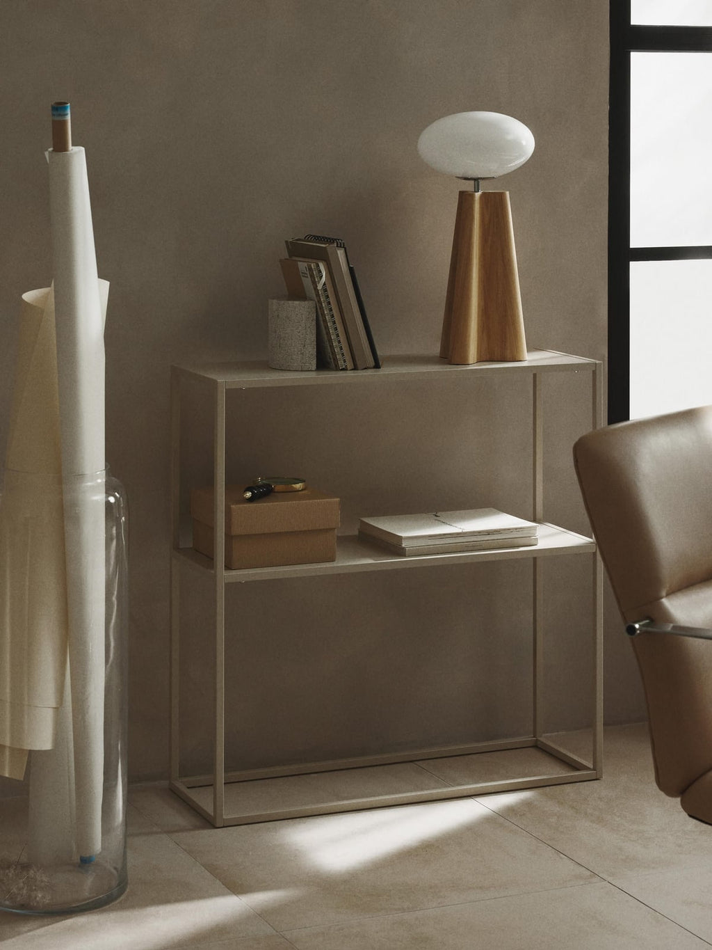 Quinton Metal Shelving Unit