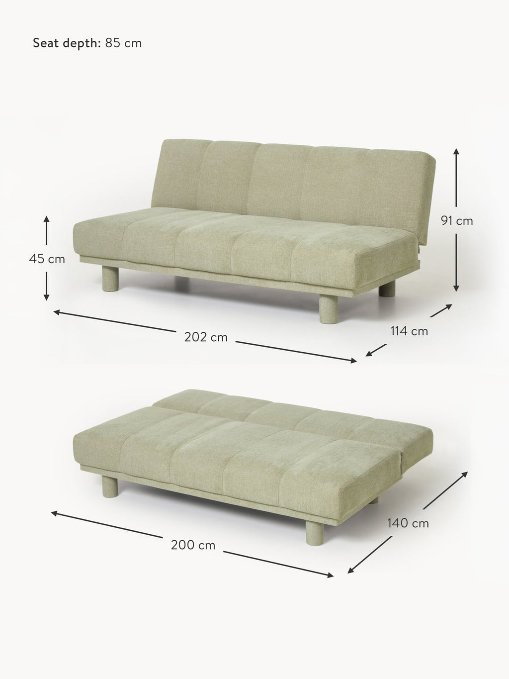 Ravenglass Sofa Bed (3-seater)