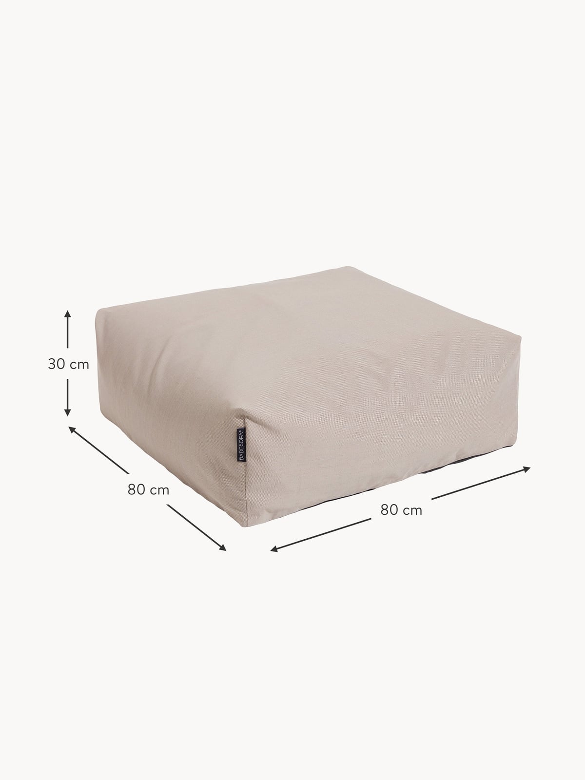 Ravensworth Large Outdoor Pouf