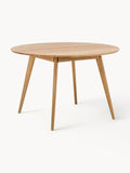 Ravensworth Round Oak Wood Dining Table, Ø 115 cm