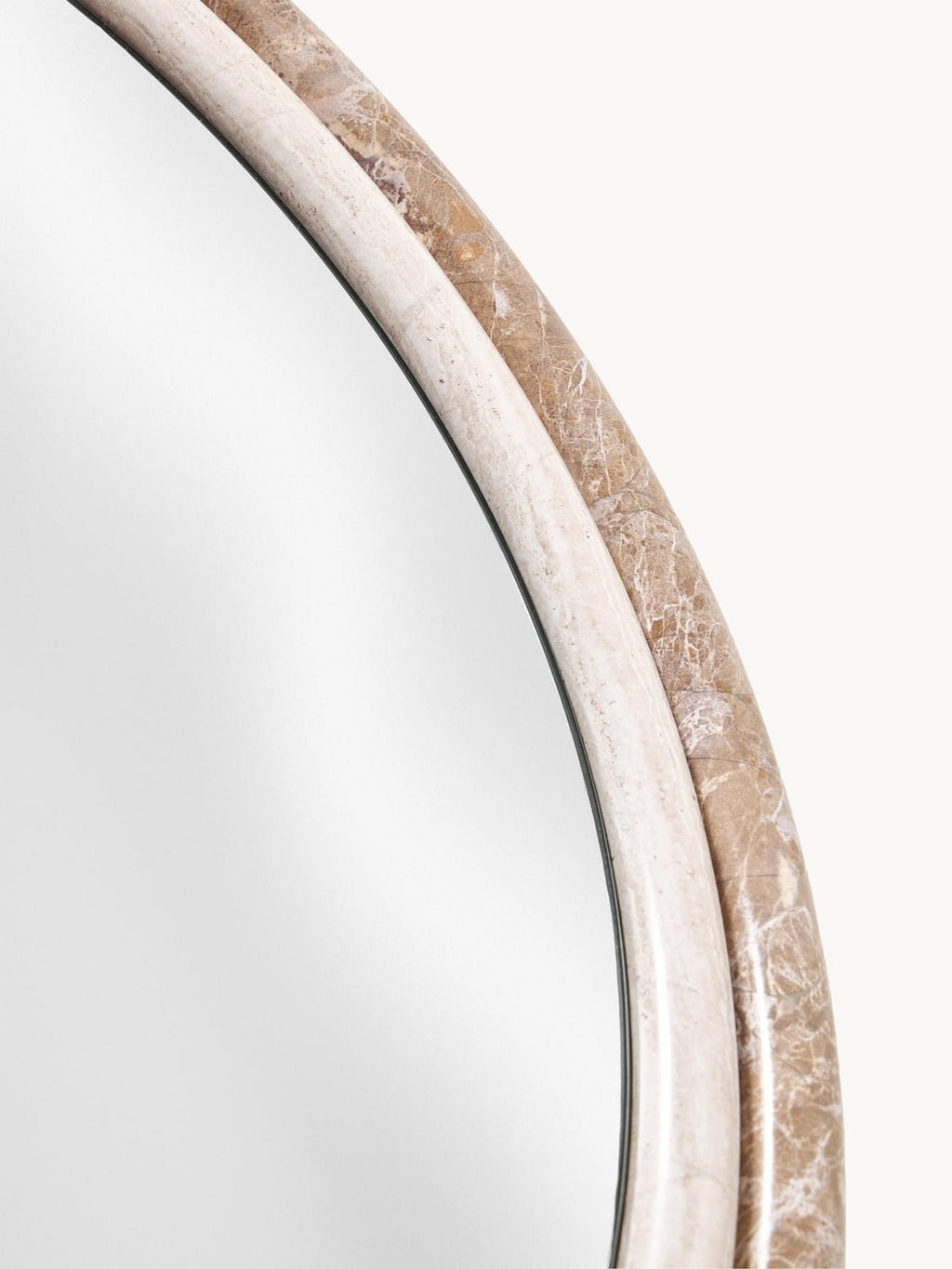 Ravensworth Wall Mirror in an Organic Shape