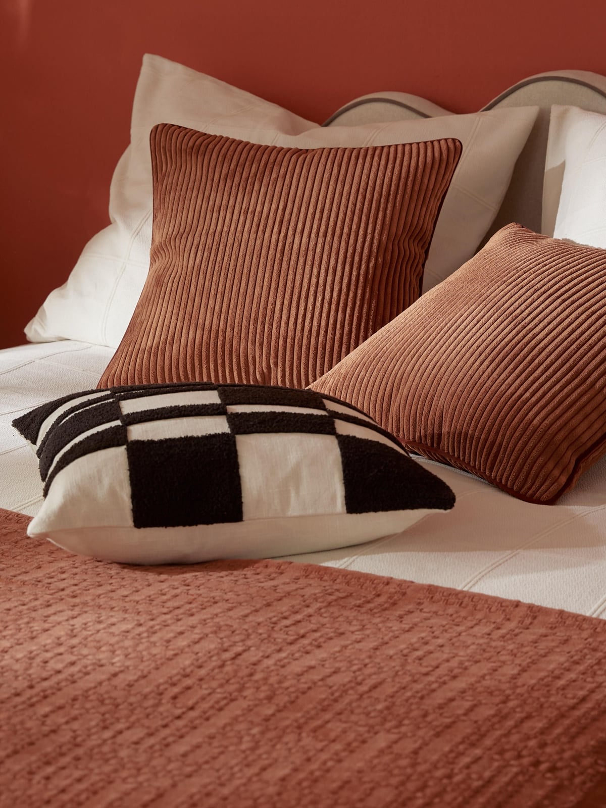Redmoor Corduroy Cushion Cover