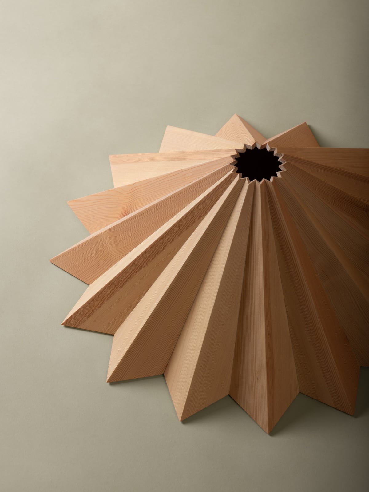 Redmoor Handmade Pine Wood Pendant Light, in various sizes