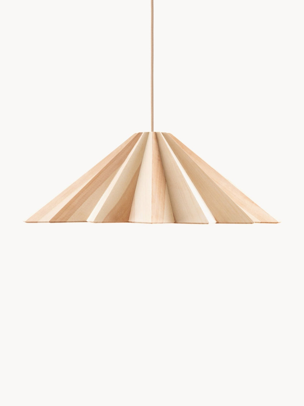 Redmoor Handmade Pine Wood Pendant Light, in various sizes