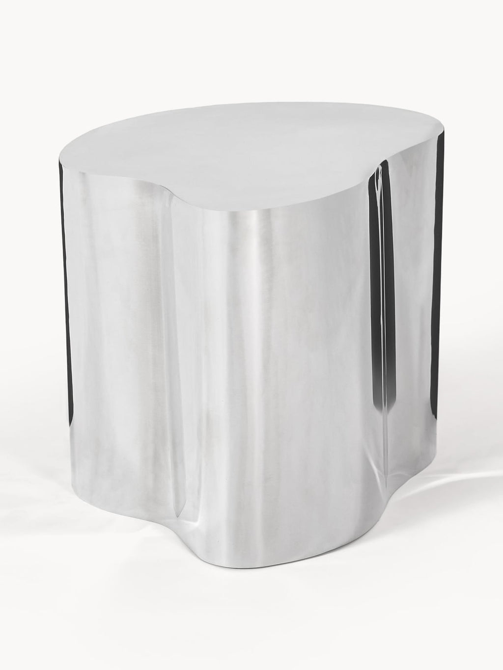 Redmoor Metal Coffee Tables in Organic Shape, Set of 2