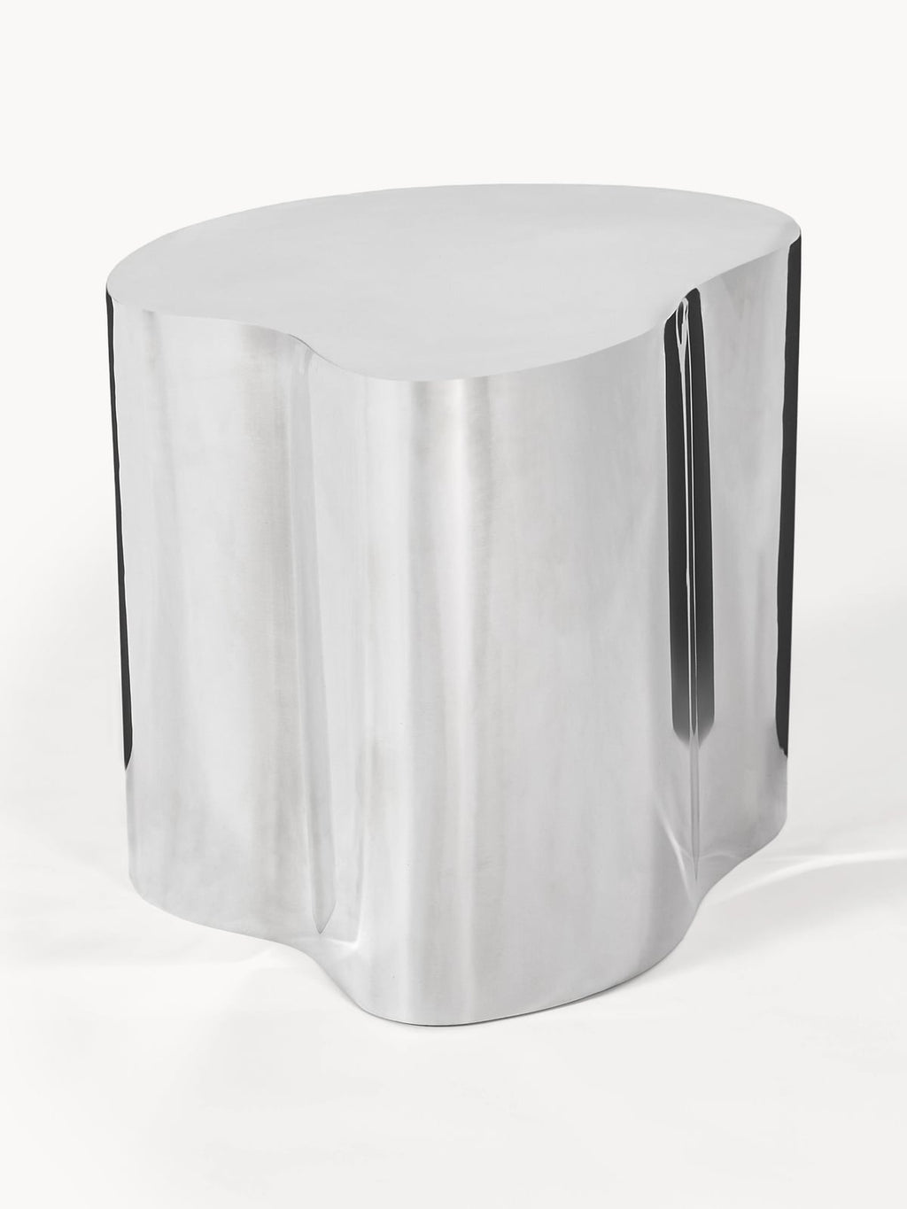 Redmoor Metal Side Table in Organic Shape