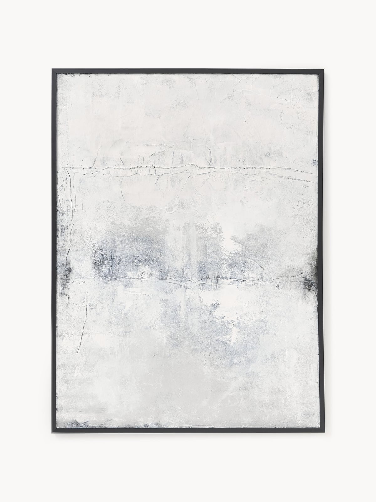 Riseholme Hand-Painted Canvas Art Simple