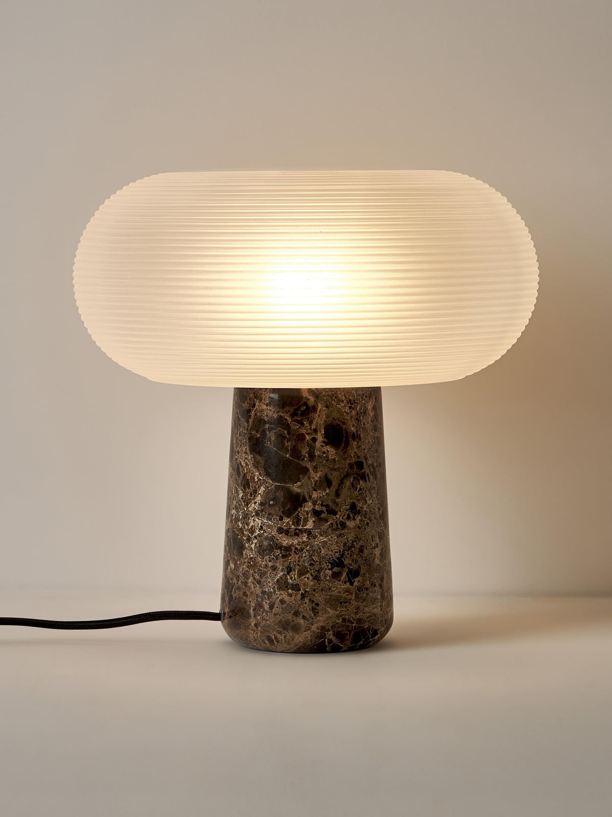 Riseholme Table Lamp with Marble Base