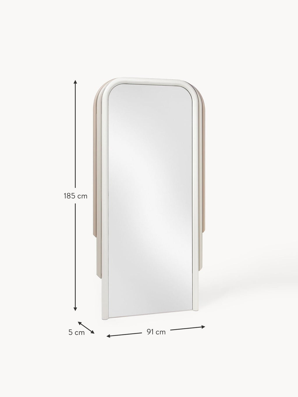 Riseholme XL Full-Length Leaner Mirror