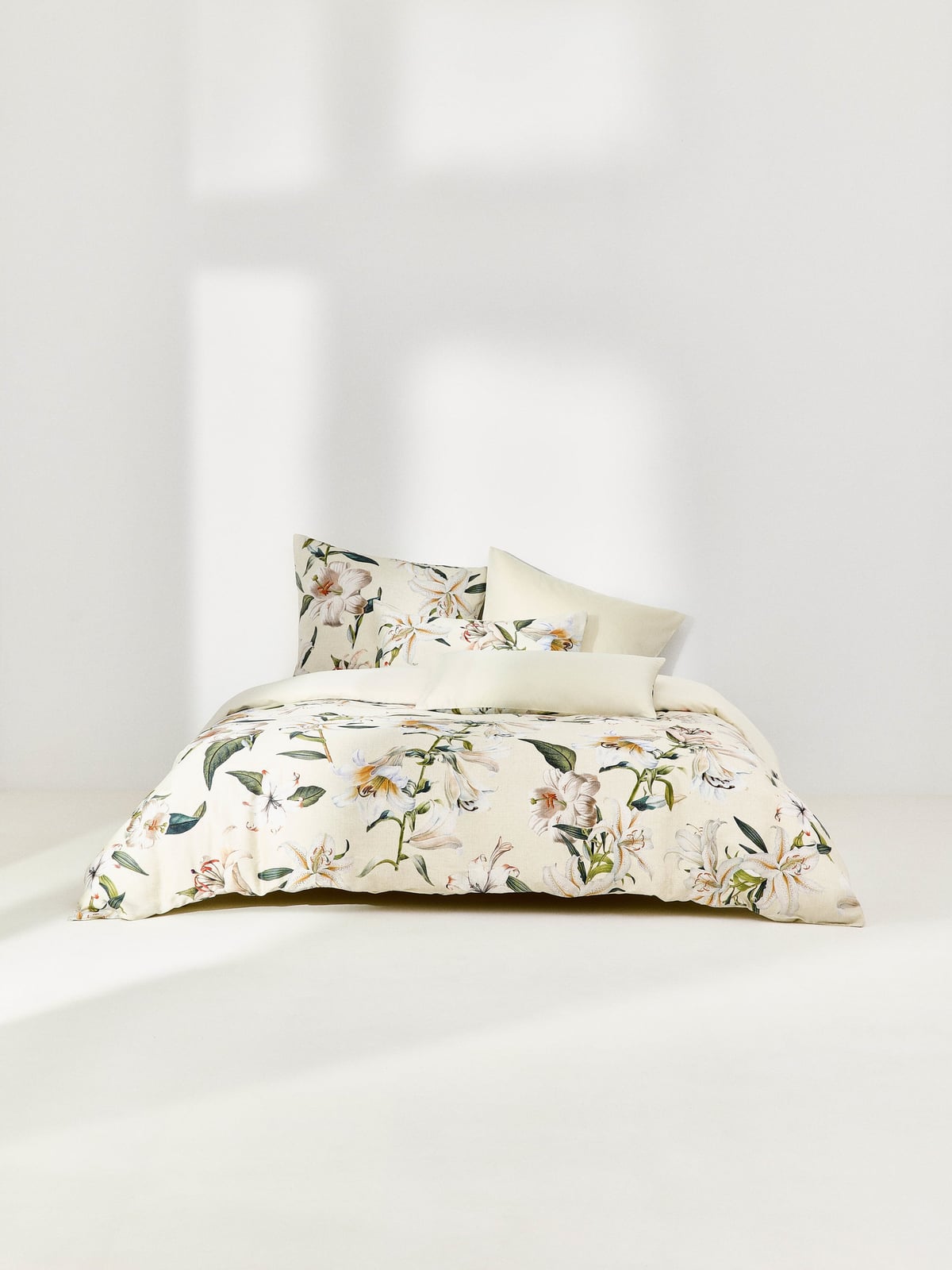 Rothbury Cotton Sateen Duvet Cover with Floral Print