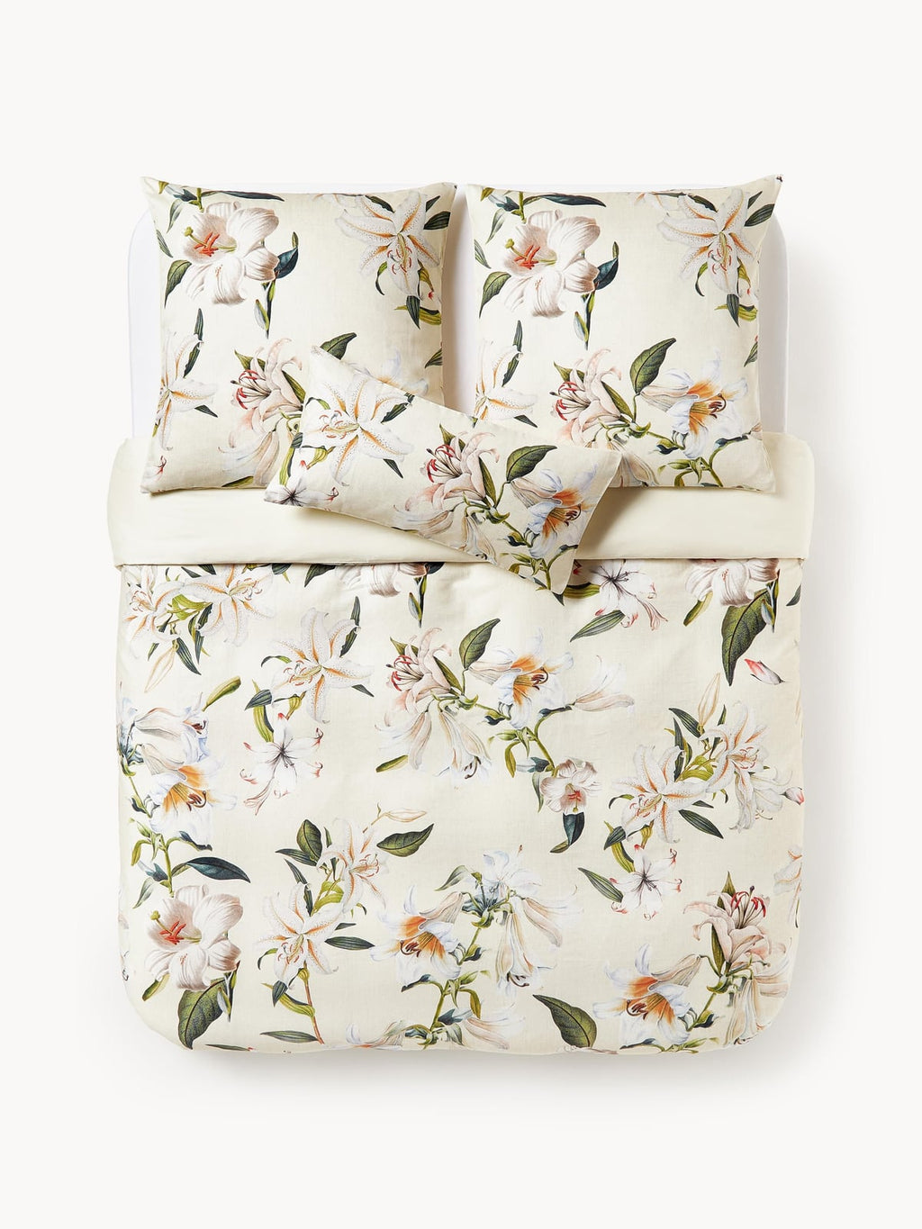Rothbury Cotton Sateen Duvet Cover with Floral Print