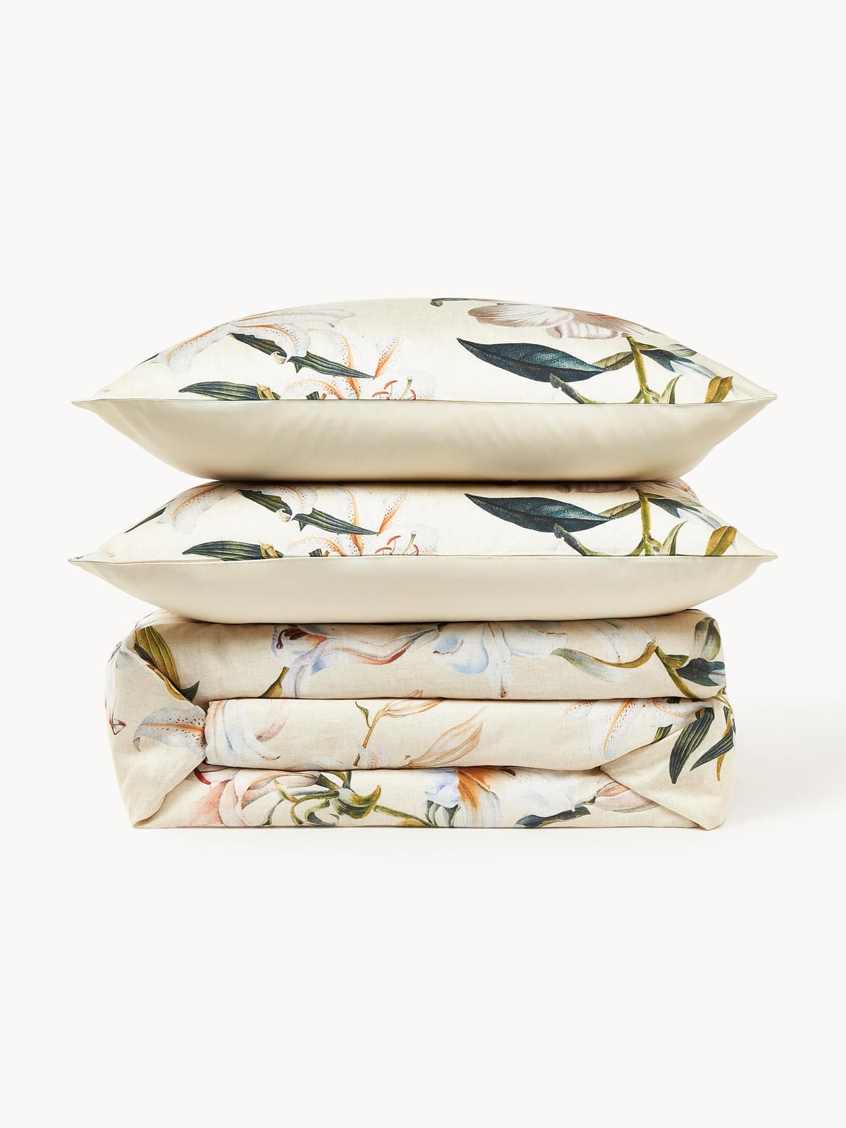 Rothbury Cotton Sateen Duvet Cover with Floral Print