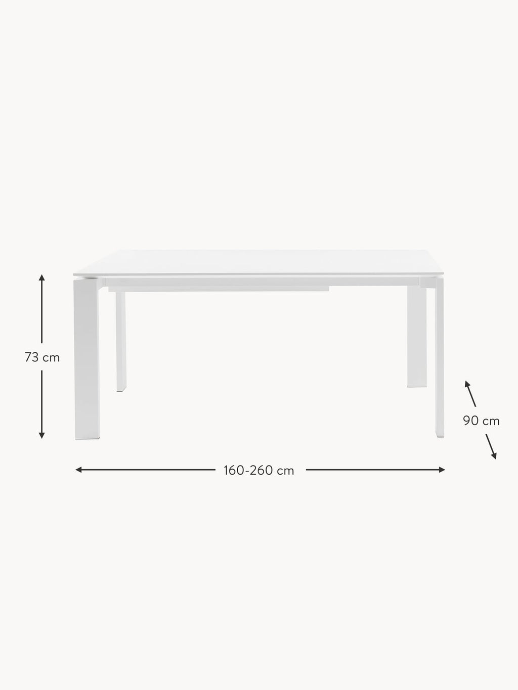 Rothbury Four Extendable Outdoor Table