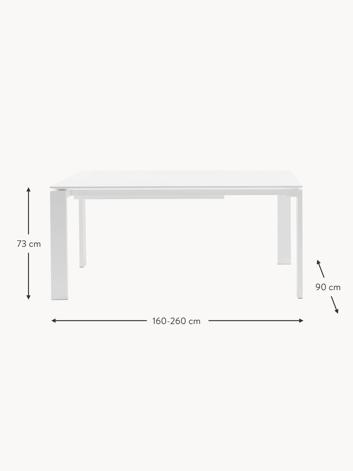 Rothbury Four Extendable Outdoor Table
