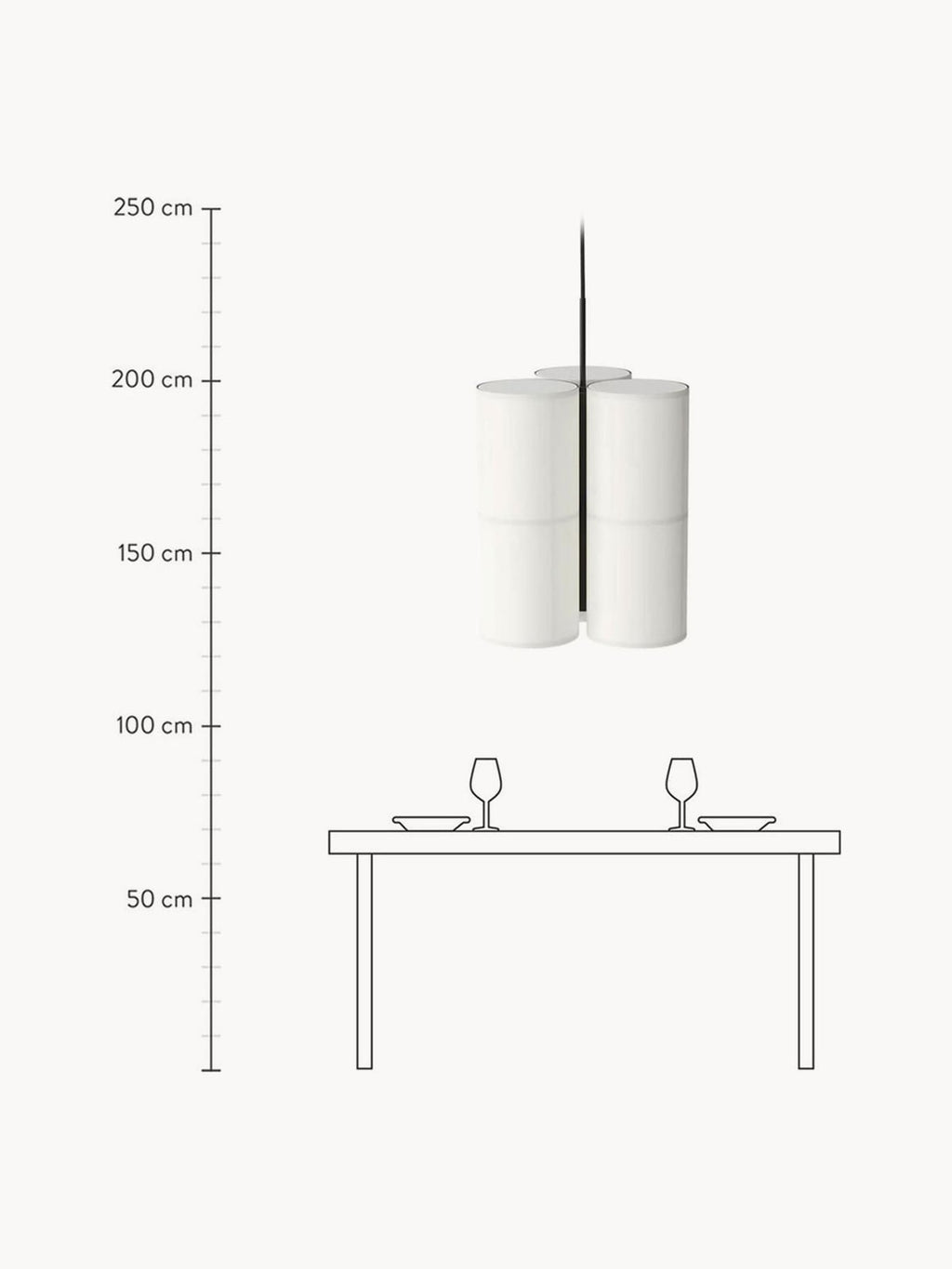 Rothbury Handmade Linen Cluster Pendant Light