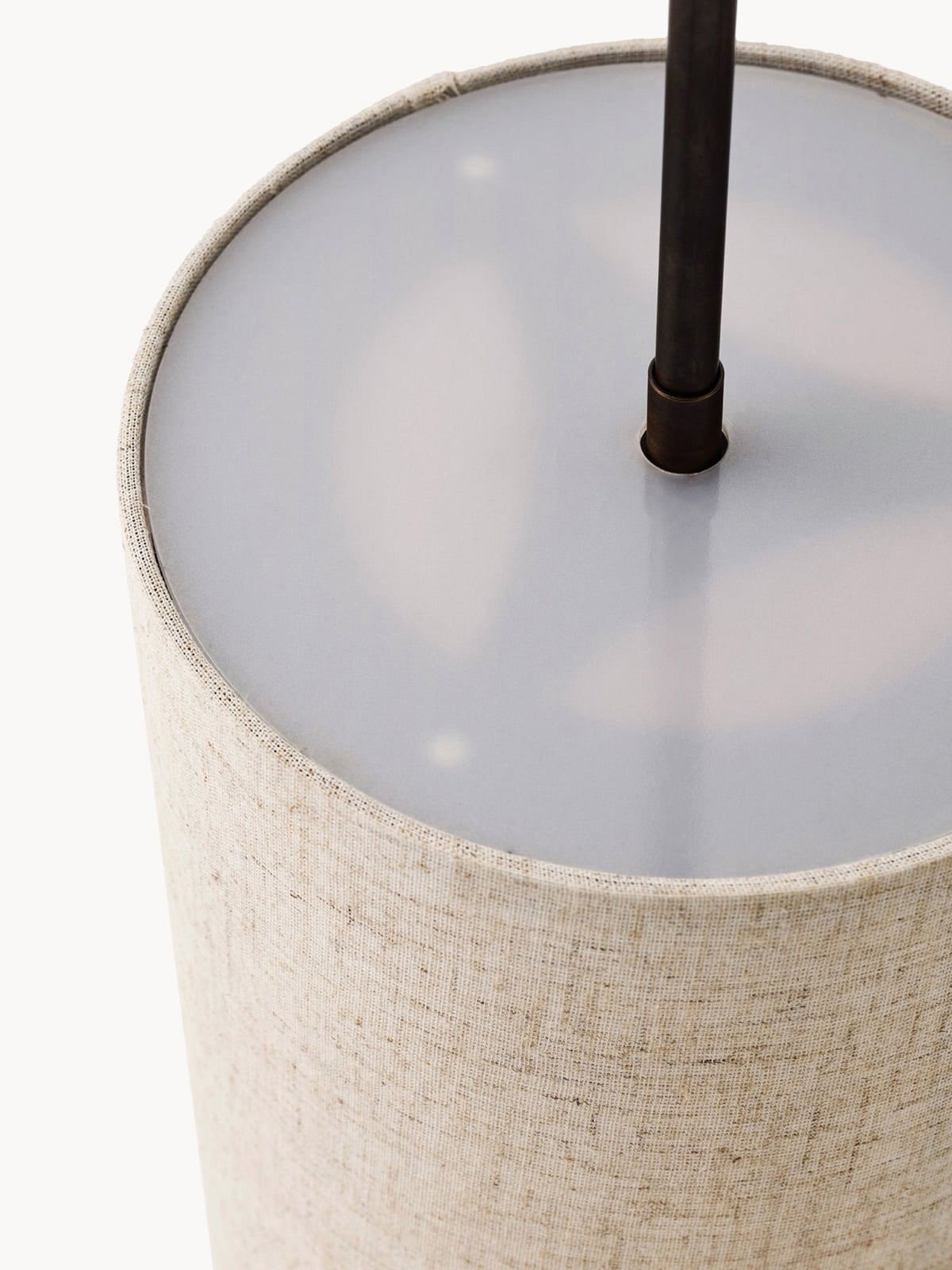 Rothbury Handmade Linen Pendant Light, in various sizes