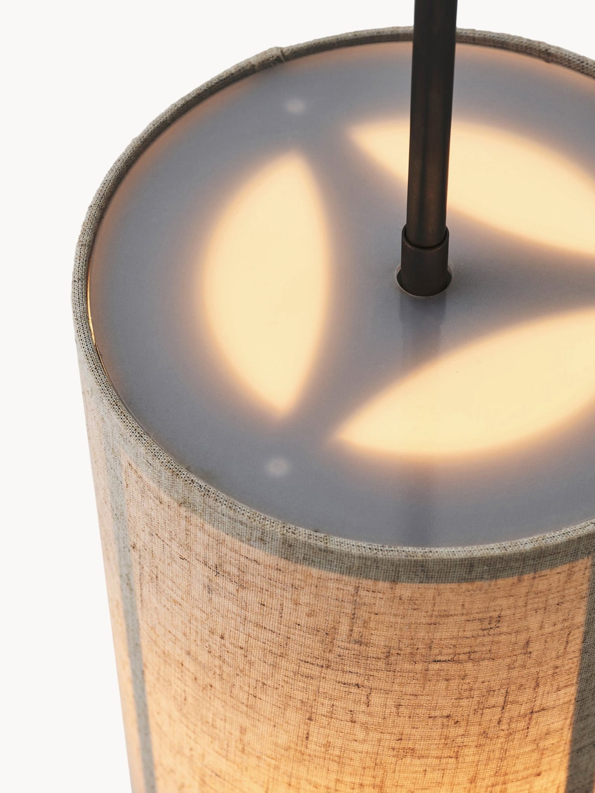 Rothbury Handmade Linen Pendant Light, in various sizes