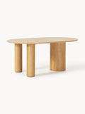 Rothley Oval Oak Wood Dining Table, in various sizes