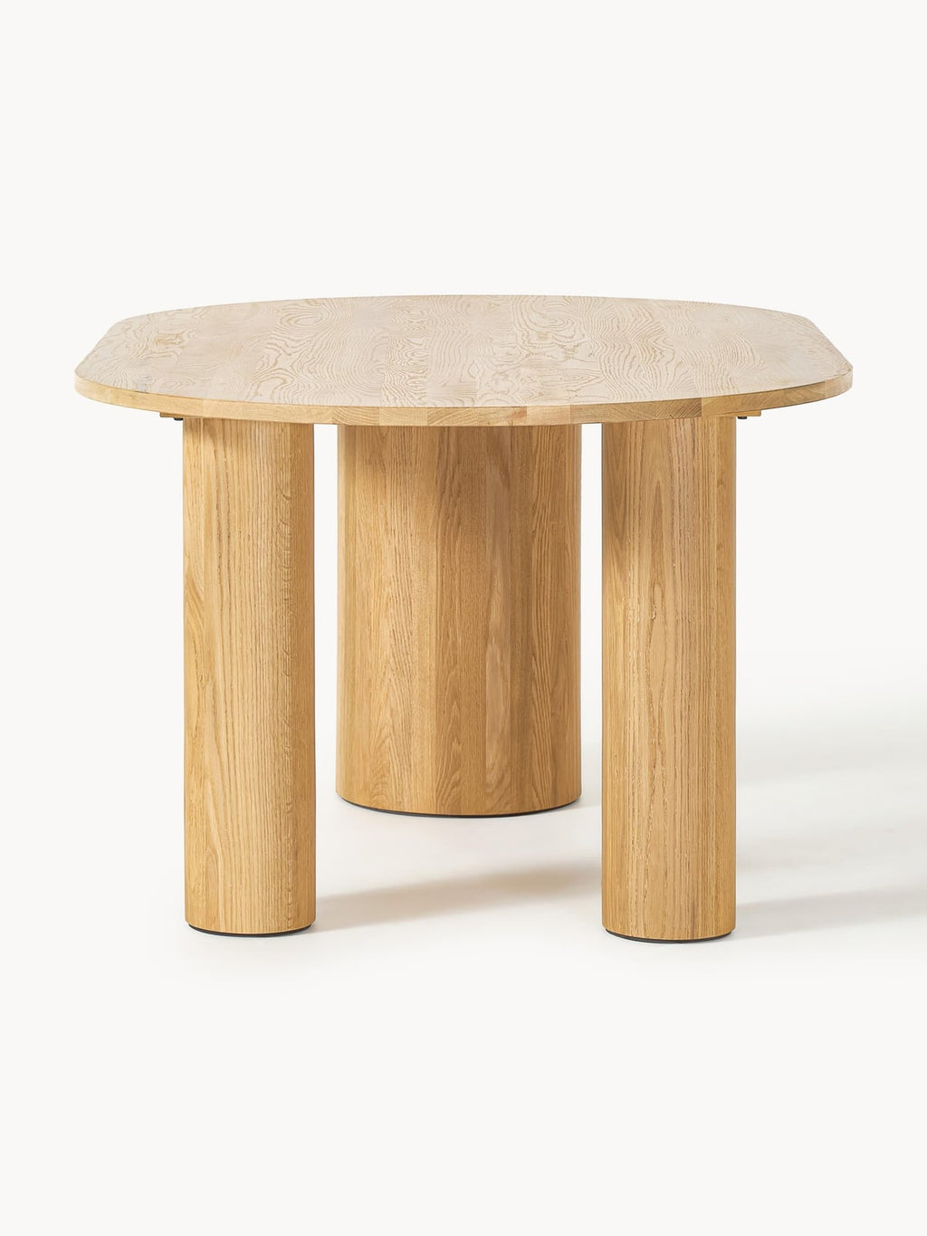 Rothley Oval Oak Wood Dining Table, in various sizes
