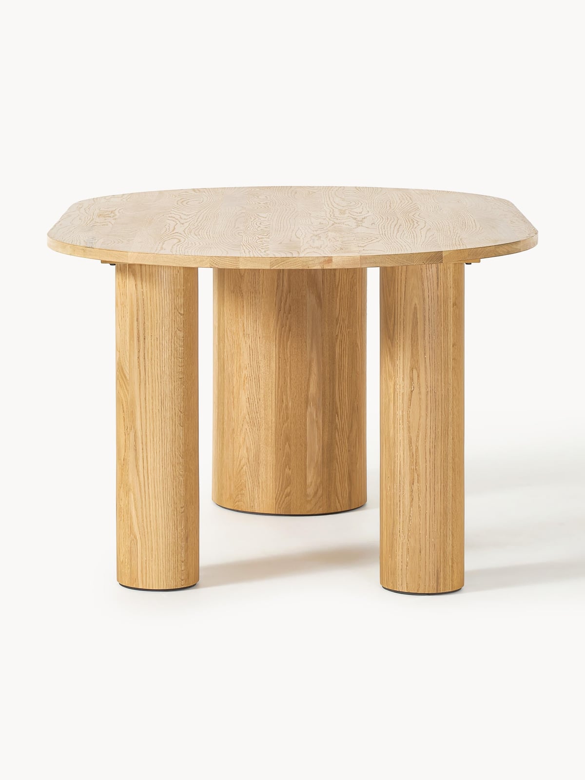 Rothley Oval Oak Wood Dining Table, in various sizes