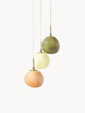 Rushmore Opal Glass Cluster Pendant Light