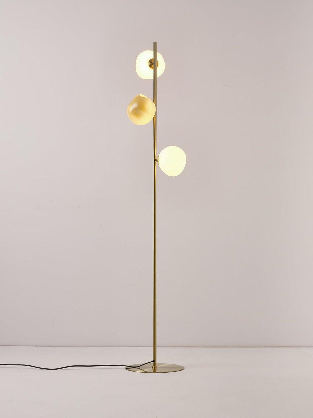 Rushmore Opal Glass Floor Lamp
