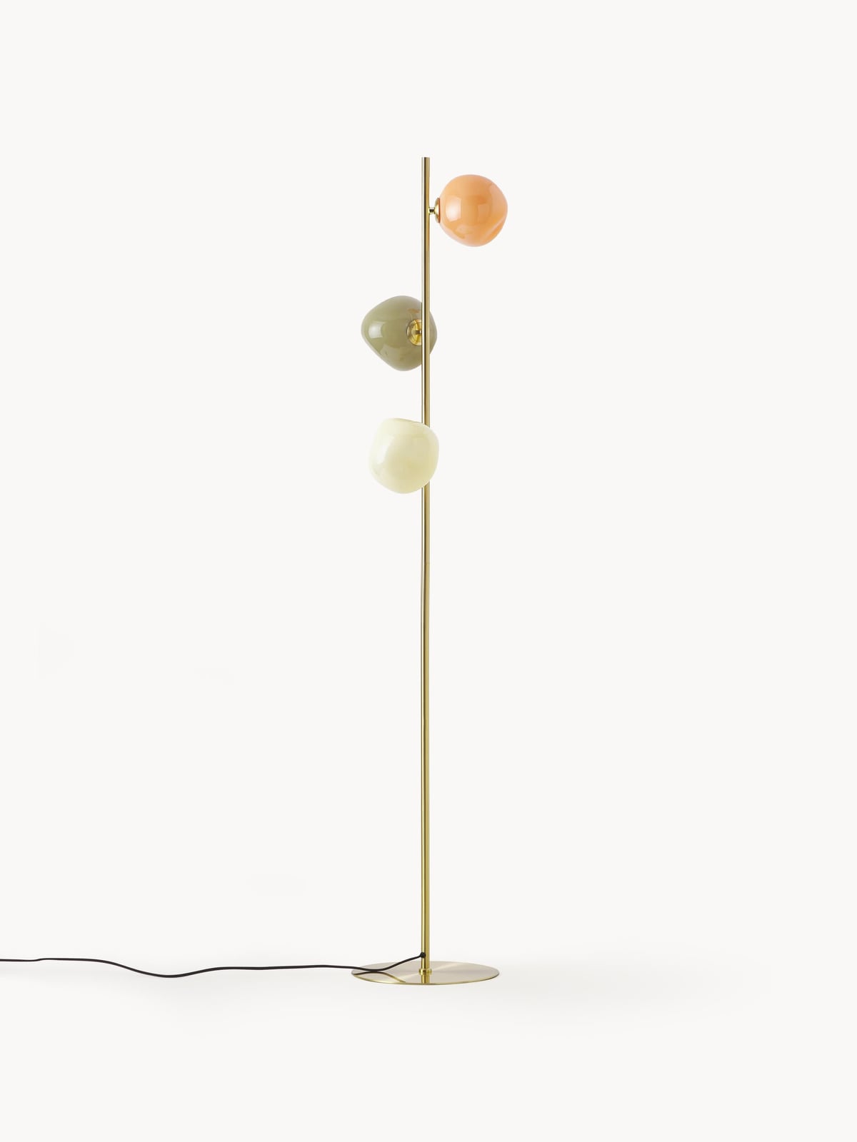 Rushmore Opal Glass Floor Lamp