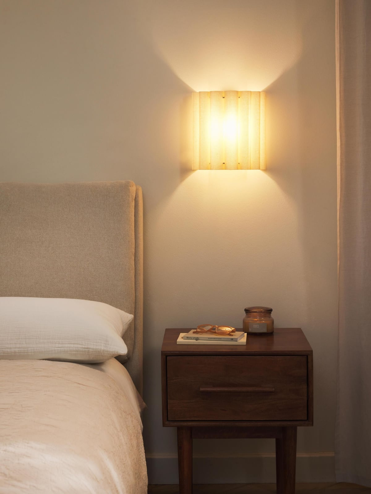 Ryedale Linen Wall Lamp