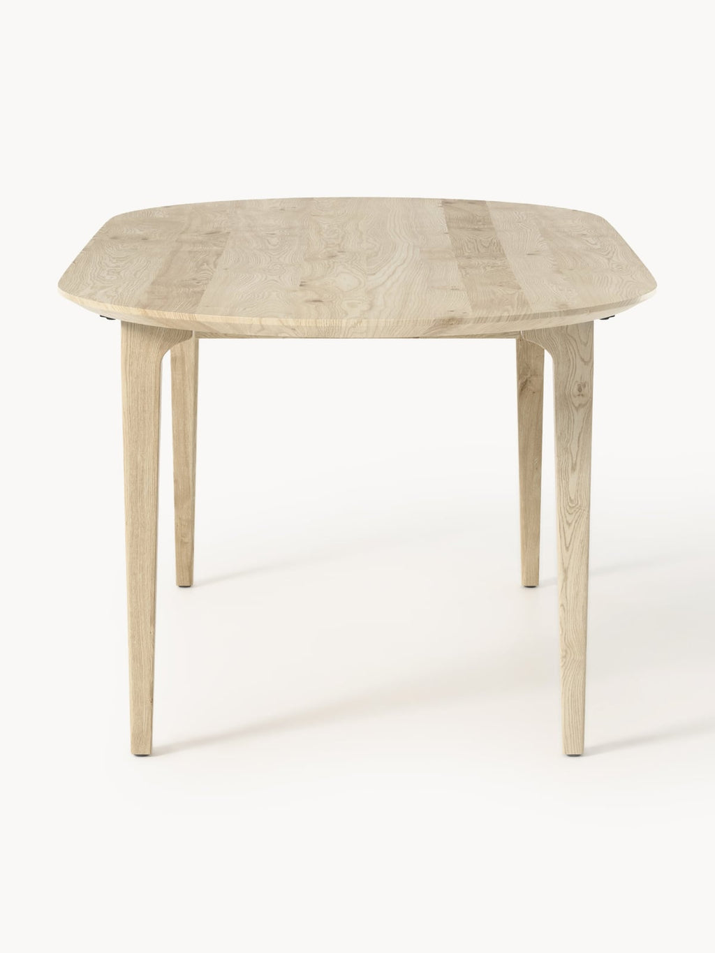 Ryedale Oval Oak Wood Dining Table, 200 x 100 cm