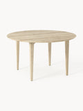 Ryedale Round Oak Wood Dining Table, various sizes