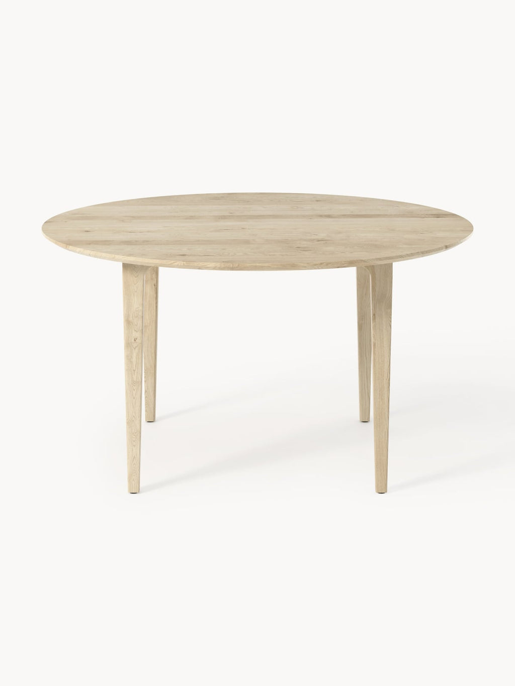 Ryedale Round Oak Wood Dining Table, various sizes