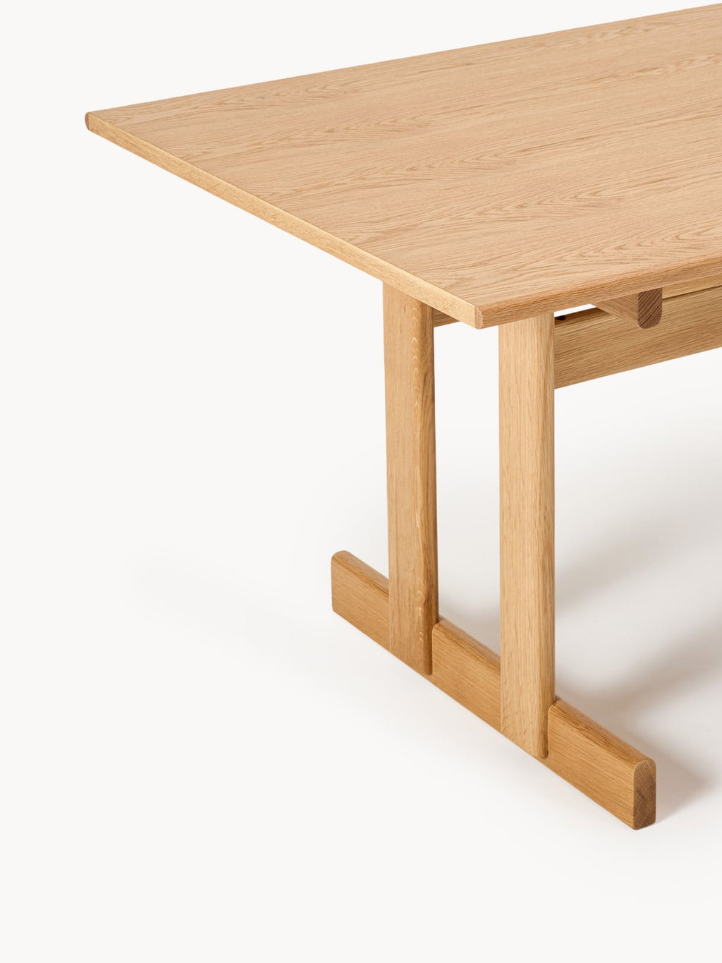 Saxby Extendable Oak Wood Dining Table, in various sizes