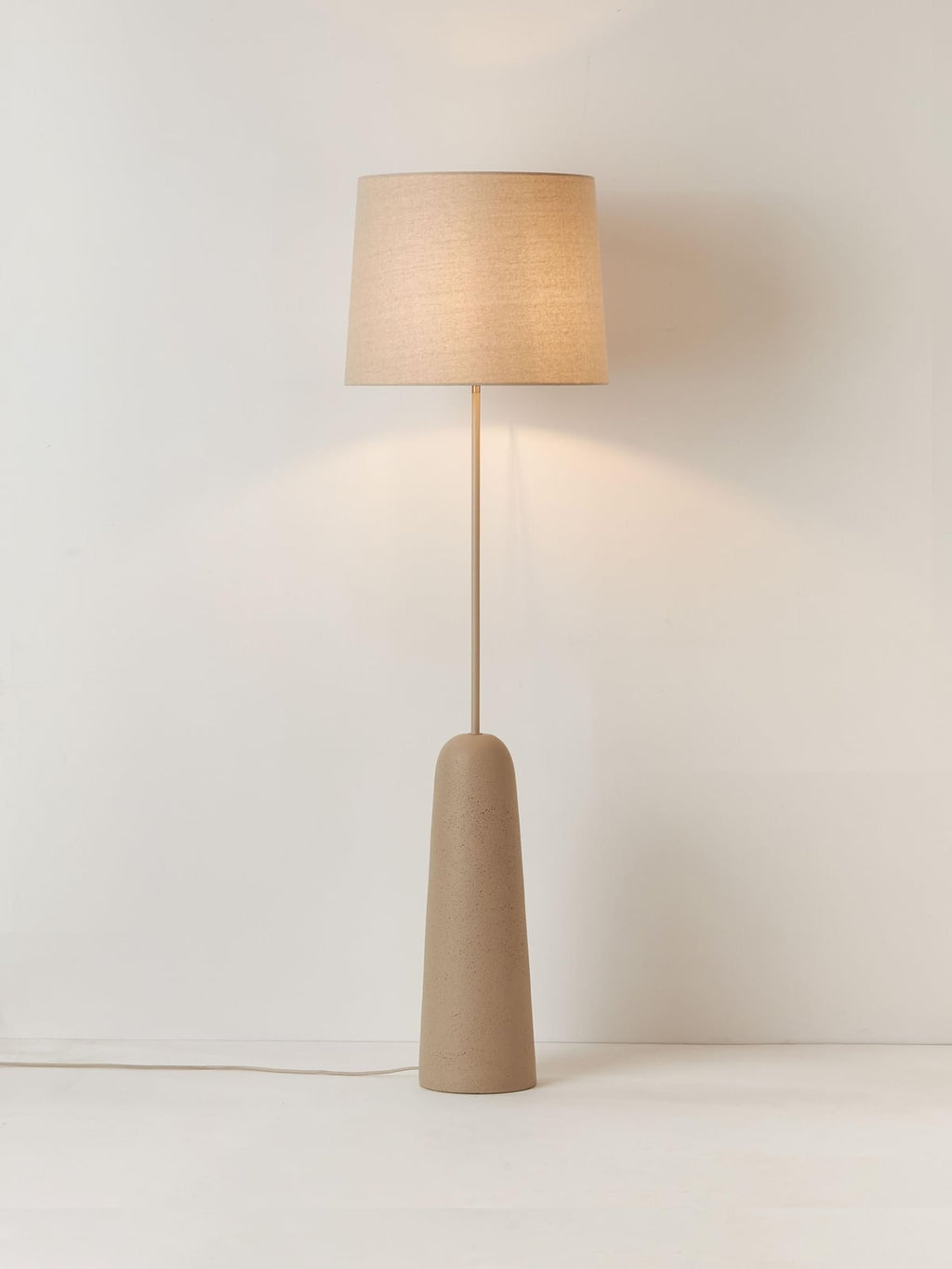Saxby Floor Lamp with Concrete Base
