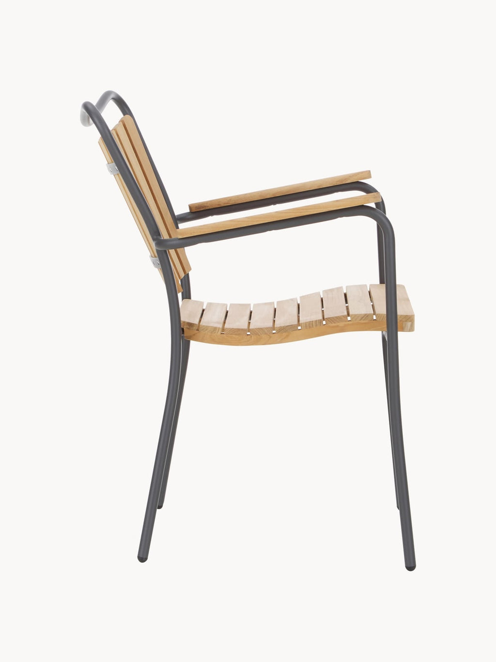 Saxby Teak Wood Garden Chairs, Set of 2